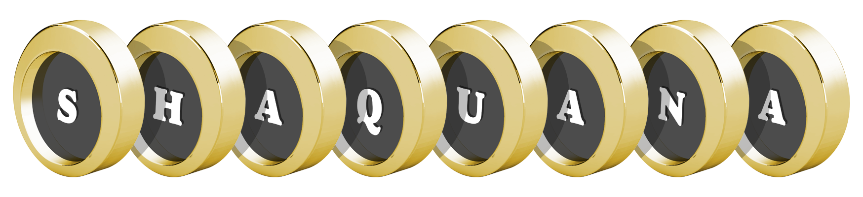 Shaquana gold logo