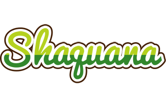 Shaquana golfing logo