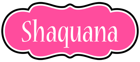 Shaquana invitation logo