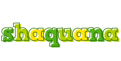 Shaquana juice logo