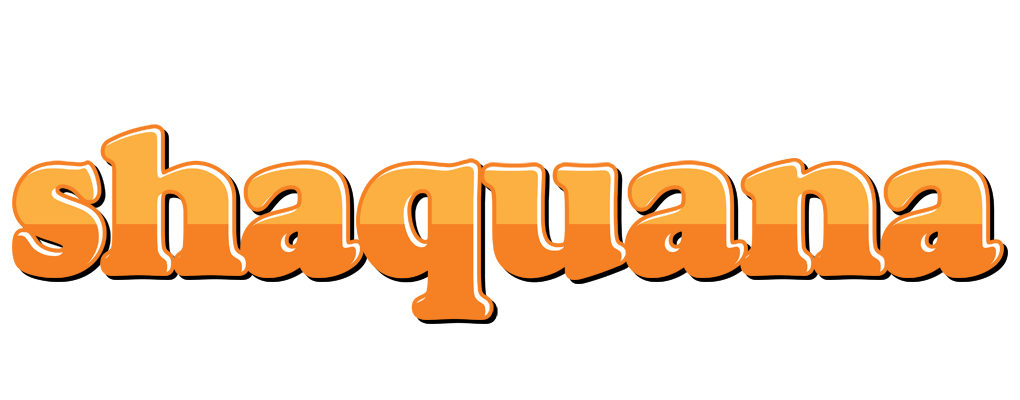 Shaquana orange logo