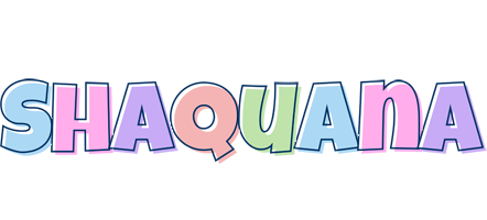 Shaquana pastel logo