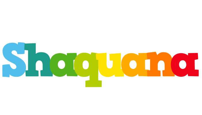 Shaquana rainbows logo