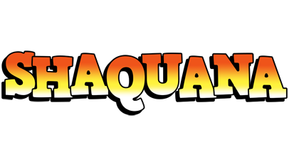 Shaquana sunset logo