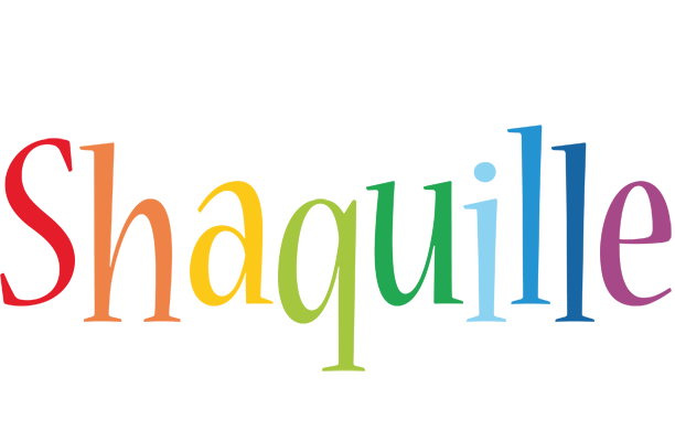 Shaquille birthday logo