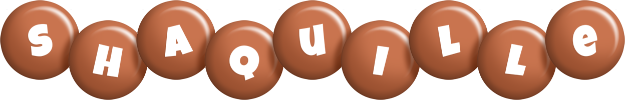 Shaquille candy-brown logo