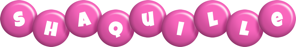 Shaquille candy-pink logo