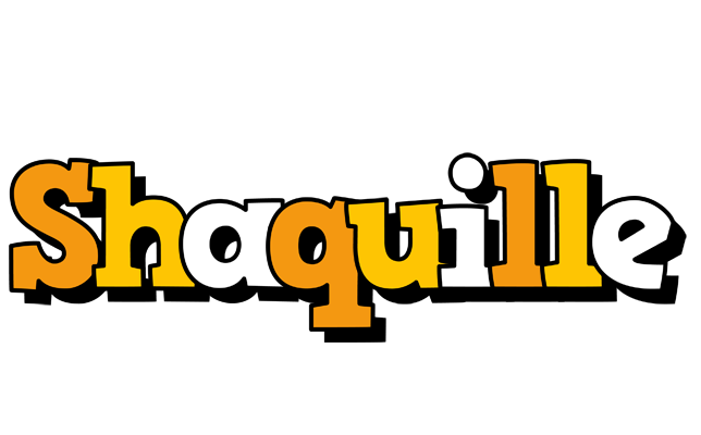 Shaquille cartoon logo