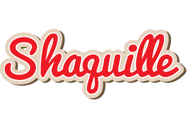 Shaquille chocolate logo