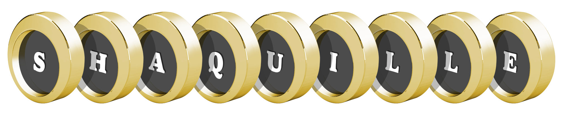 Shaquille gold logo