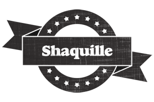 Shaquille grunge logo