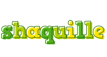 Shaquille juice logo