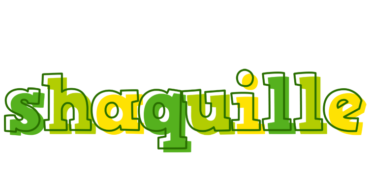 Shaquille juice logo
