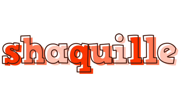 Shaquille paint logo