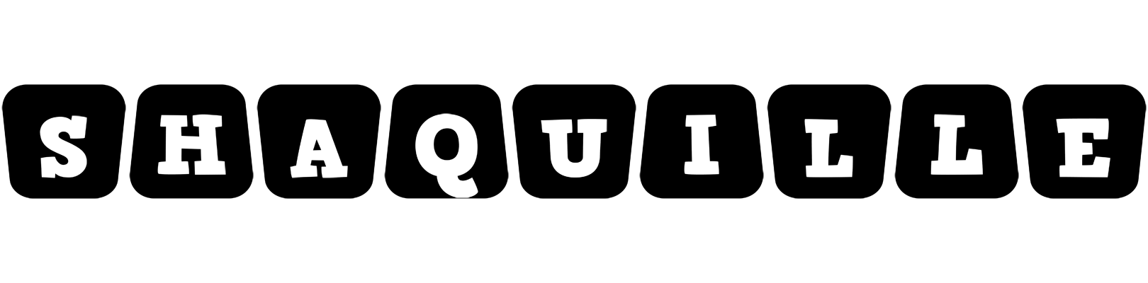 Shaquille racing logo