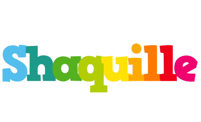 Shaquille rainbows logo