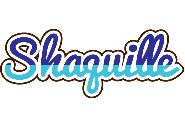 Shaquille raining logo