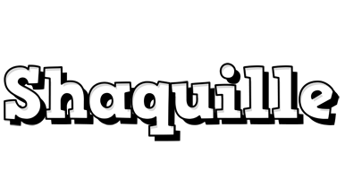 Shaquille snowing logo