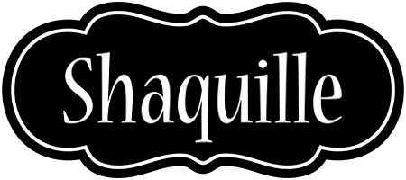 Shaquille welcome logo