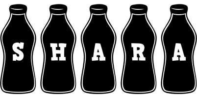 Shara bottle logo