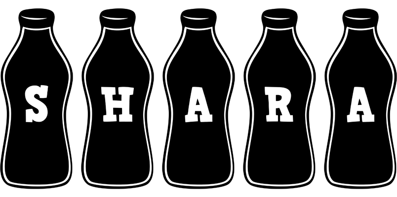 Shara bottle logo