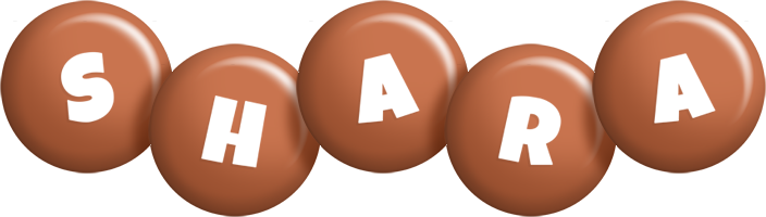Shara candy-brown logo