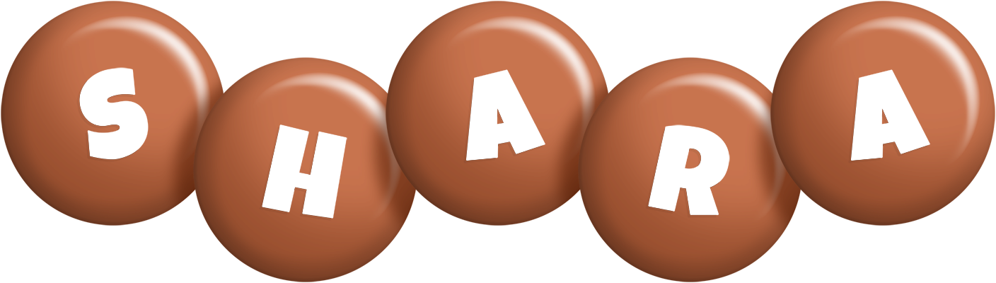 Shara candy-brown logo