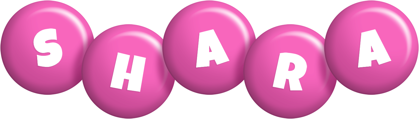 Shara candy-pink logo