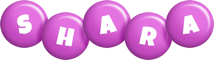 Shara candy-purple logo