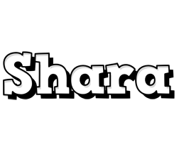 Shara snowing logo