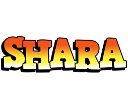 Shara sunset logo