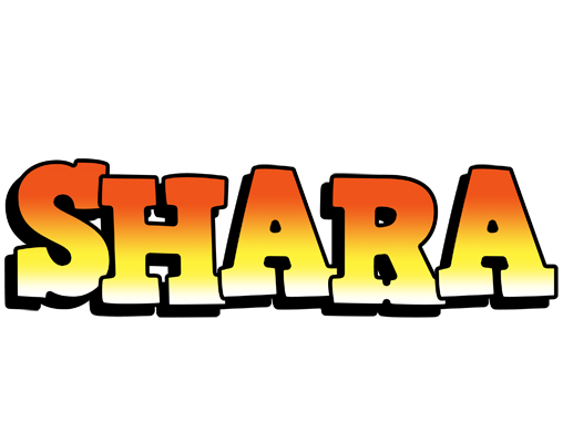 Shara sunset logo
