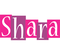 Shara whine logo