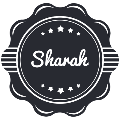 Sharah badge logo