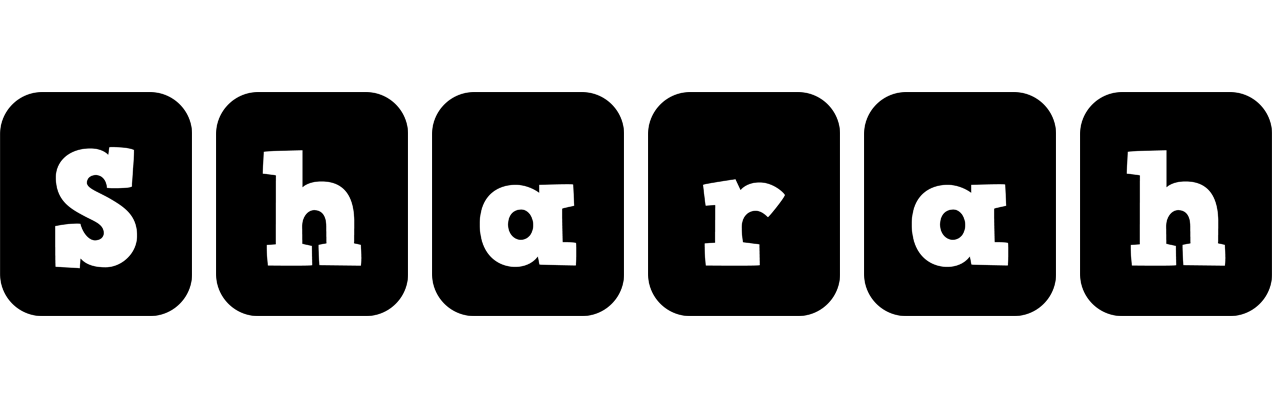 Sharah box logo