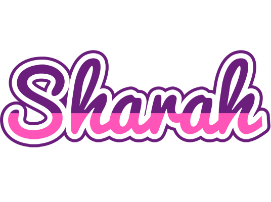 Sharah cheerful logo