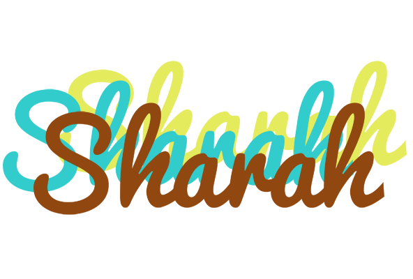 Sharah cupcake logo