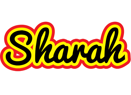 Sharah flaming logo