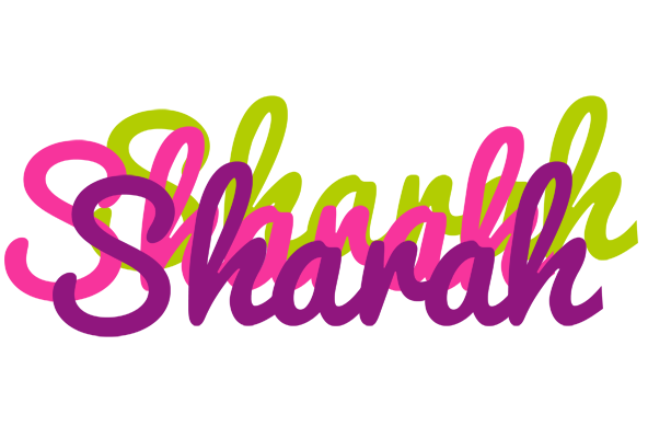 Sharah flowers logo