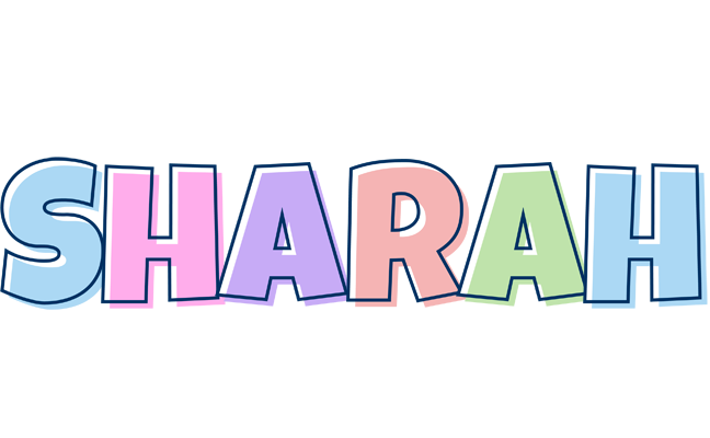 Sharah pastel logo