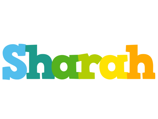 Sharah rainbows logo