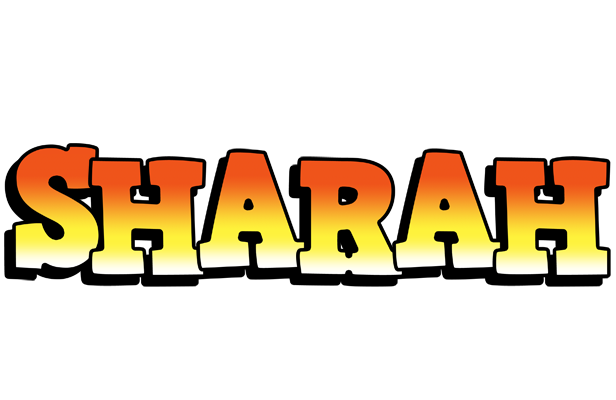 Sharah sunset logo
