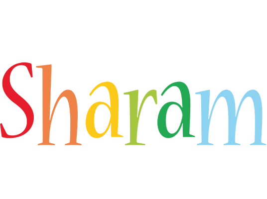 Sharam birthday logo