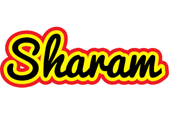 Sharam flaming logo