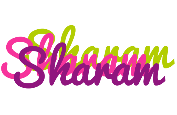 Sharam flowers logo