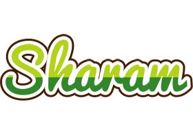 Sharam golfing logo