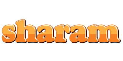 Sharam orange logo