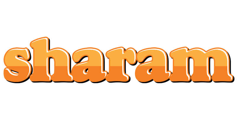 Sharam orange logo