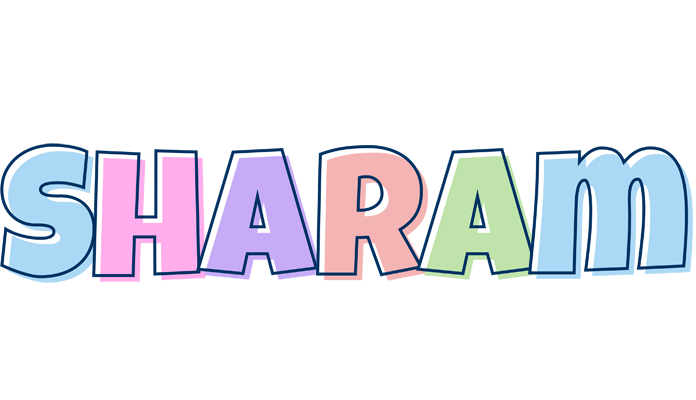 Sharam pastel logo