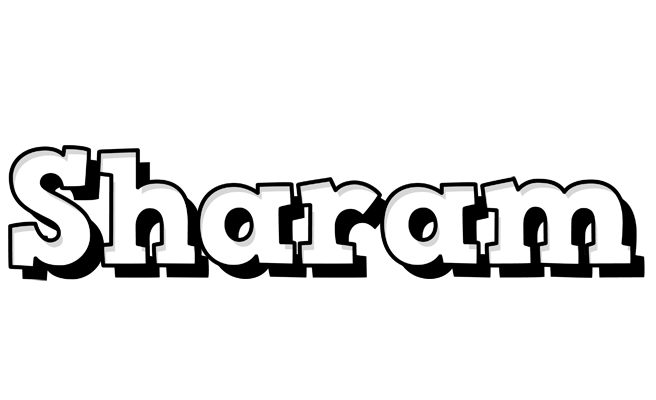 Sharam snowing logo